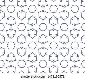 Abstract background texture in geometric ornamental style. Seamless design.