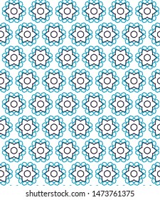 Abstract background texture in geometric ornamental style. Seamless design.