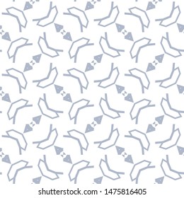 Abstract background texture in geometric ornamental style. Seamless design.