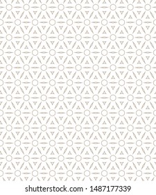 Abstract background texture in geometric ornamental style. Seamless design.
