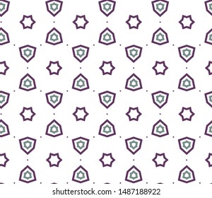 Abstract background texture in geometric ornamental style. Seamless design.