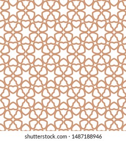 Abstract background texture in geometric ornamental style. Seamless design.