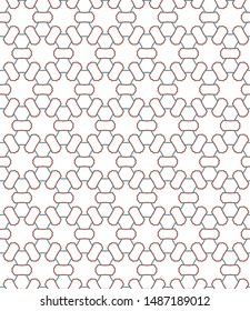 Abstract background texture in geometric ornamental style. Seamless design.