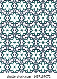 Abstract background texture in geometric ornamental style. Seamless design.