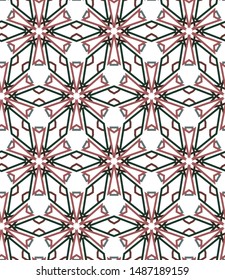 Abstract background texture in geometric ornamental style. Seamless design.