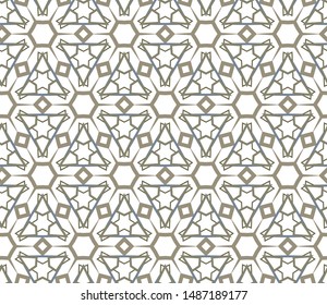 Abstract background texture in geometric ornamental style. Seamless design.