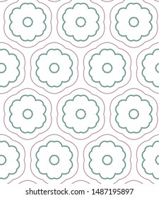 Abstract background texture in geometric ornamental style. Seamless design.