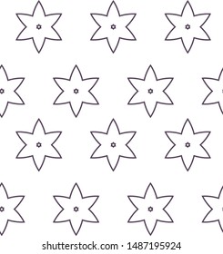 Abstract background texture in geometric ornamental style. Seamless design.