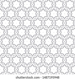 Abstract background texture in geometric ornamental style. Seamless design.
