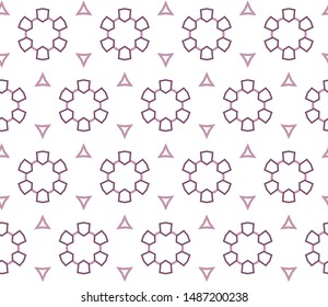 Abstract background texture in geometric ornamental style. Seamless design.