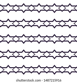 Abstract background texture in geometric ornamental style. Seamless design.