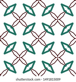 Abstract background texture in geometric ornamental style. Seamless design.