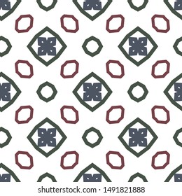 Abstract background texture in geometric ornamental style. Seamless design.