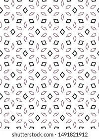 Abstract background texture in geometric ornamental style. Seamless design.