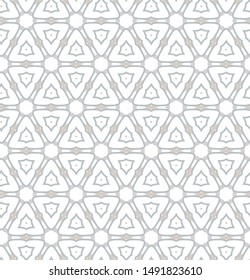 Abstract background texture in geometric ornamental style. Seamless design.