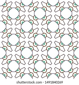 Abstract background texture in geometric ornamental style. Seamless design.