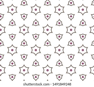 Abstract background texture in geometric ornamental style. Seamless design.