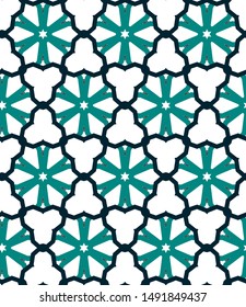 Abstract background texture in geometric ornamental style. Seamless design.