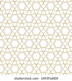 Abstract background texture in geometric ornamental style. Seamless design.