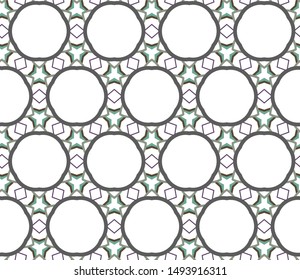 Abstract background texture in geometric ornamental style. Seamless design.