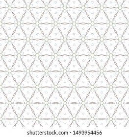 Abstract background texture in geometric ornamental style. Seamless design.