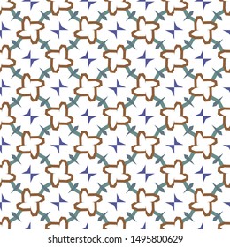 Abstract background texture in geometric ornamental style. Seamless design.