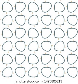 Abstract background texture in geometric ornamental style. Seamless design.
