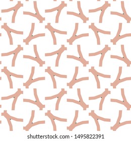 Abstract background texture in geometric ornamental style. Seamless design.