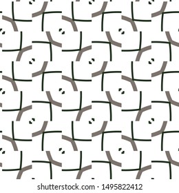 Abstract background texture in geometric ornamental style. Seamless design.