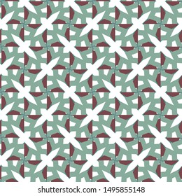 Abstract background texture in geometric ornamental style. Seamless design.