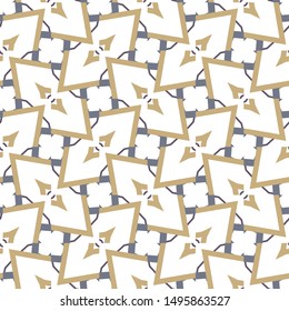 Abstract background texture in geometric ornamental style. Seamless design.
