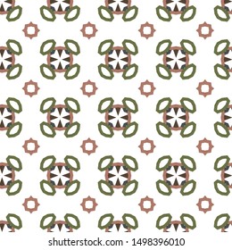 Abstract background texture in geometric ornamental style. Seamless design.
