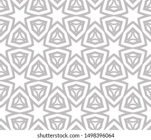 Abstract background texture in geometric ornamental style. Seamless design.