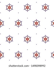 Abstract background texture in geometric ornamental style. Seamless design.