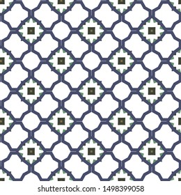 Abstract background texture in geometric ornamental style. Seamless design.