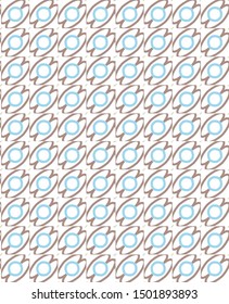 Abstract background texture in geometric ornamental style. Seamless design.