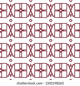 Abstract background texture in geometric ornamental style. Seamless design.