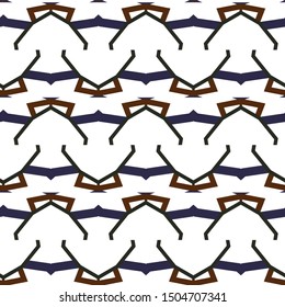 Abstract background texture in geometric ornamental style. Seamless design.