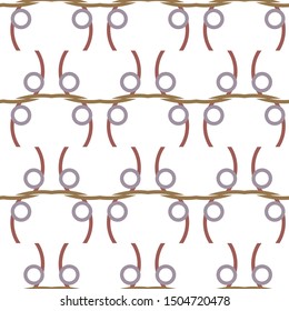 Abstract background texture in geometric ornamental style. Seamless design.