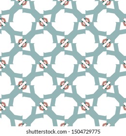 Abstract background texture in geometric ornamental style. Seamless design.
