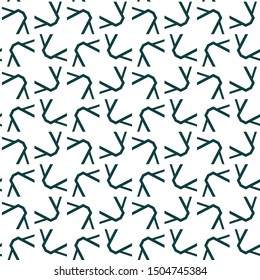 Abstract background texture in geometric ornamental style. Seamless design.