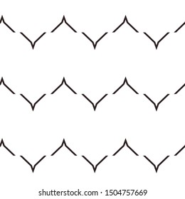 Abstract background texture in geometric ornamental style. Seamless design.