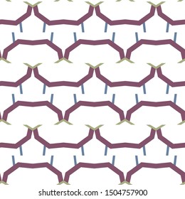 Abstract background texture in geometric ornamental style. Seamless design.