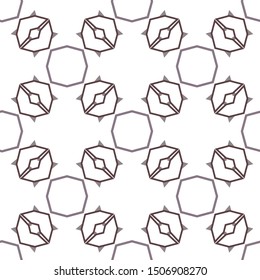 Abstract background texture in geometric ornamental style. Seamless design.