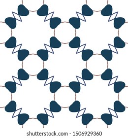Abstract background texture in geometric ornamental style. Seamless design.