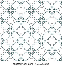 Abstract background texture in geometric ornamental style. Seamless design.
