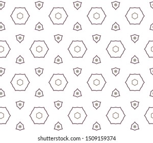 Abstract background texture in geometric ornamental style. Seamless design.