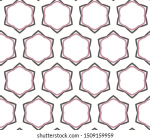 Abstract background texture in geometric ornamental style. Seamless design.