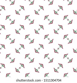 Abstract background texture in geometric ornamental style. Seamless design.