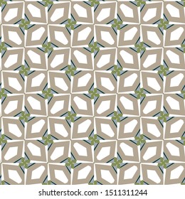Abstract background texture in geometric ornamental style. Seamless design.